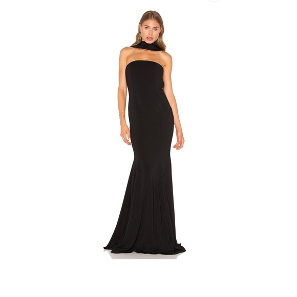 jay godfrey black gown